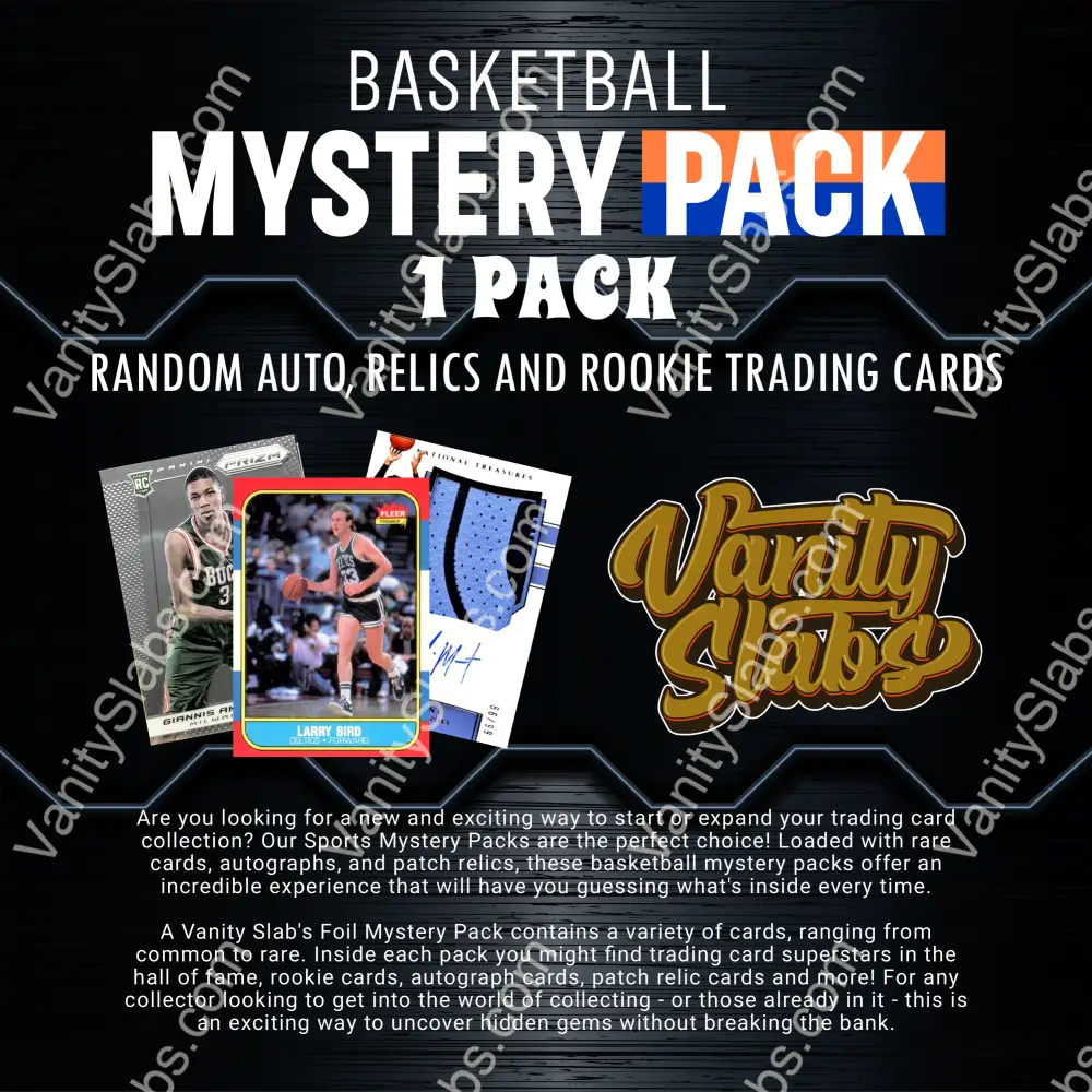 Basketball Foil Mystery Pack (Random Auto Relics And Rookie Trading Cards)) Collectible Cards