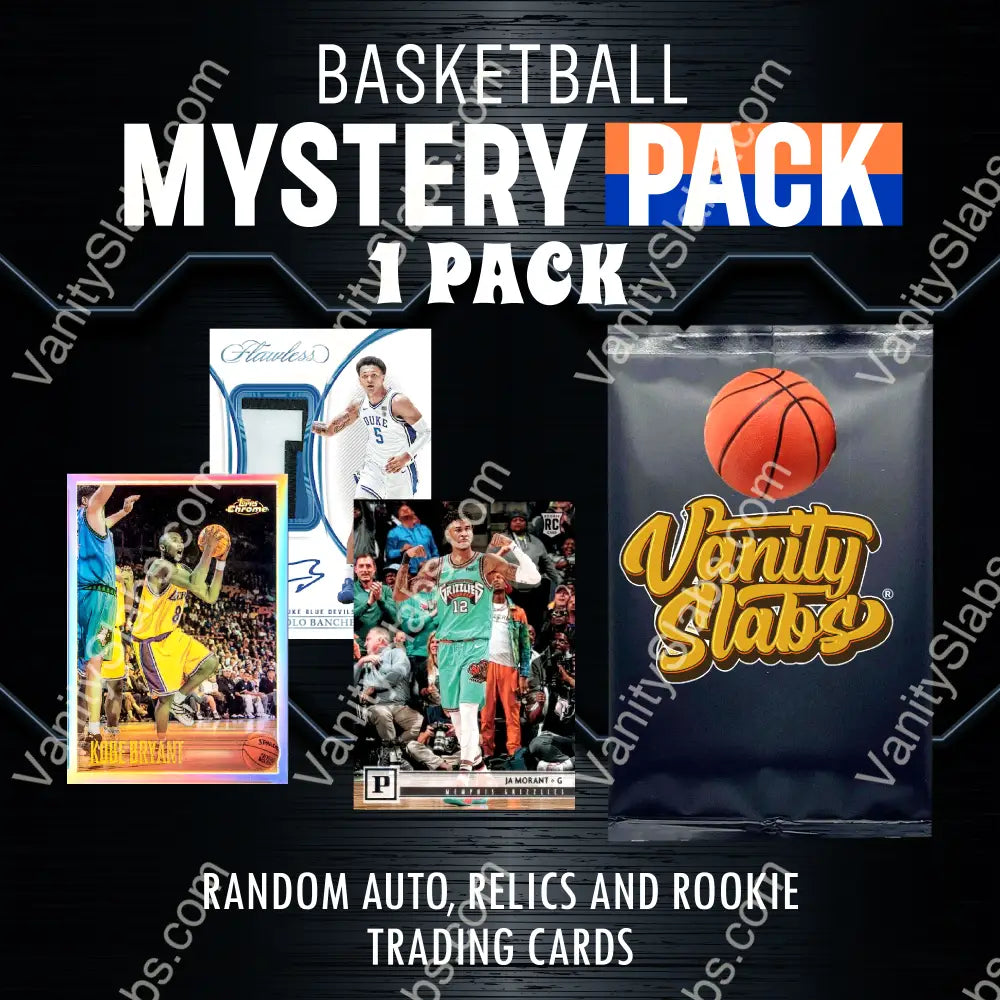 Basketball Foil Mystery Pack (Random Auto Relics And Rookie Trading Cards)) Collectible Cards