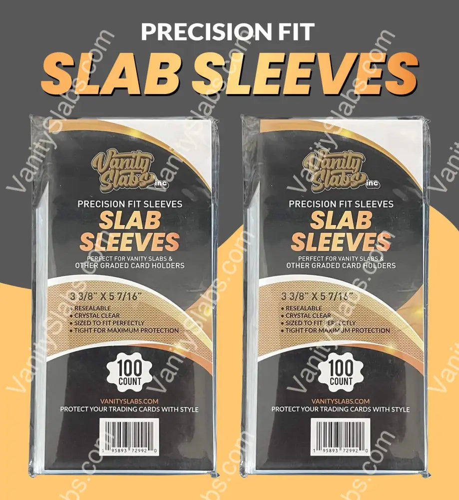 Precision Fit Slab Sleeves (100 Count Pack)