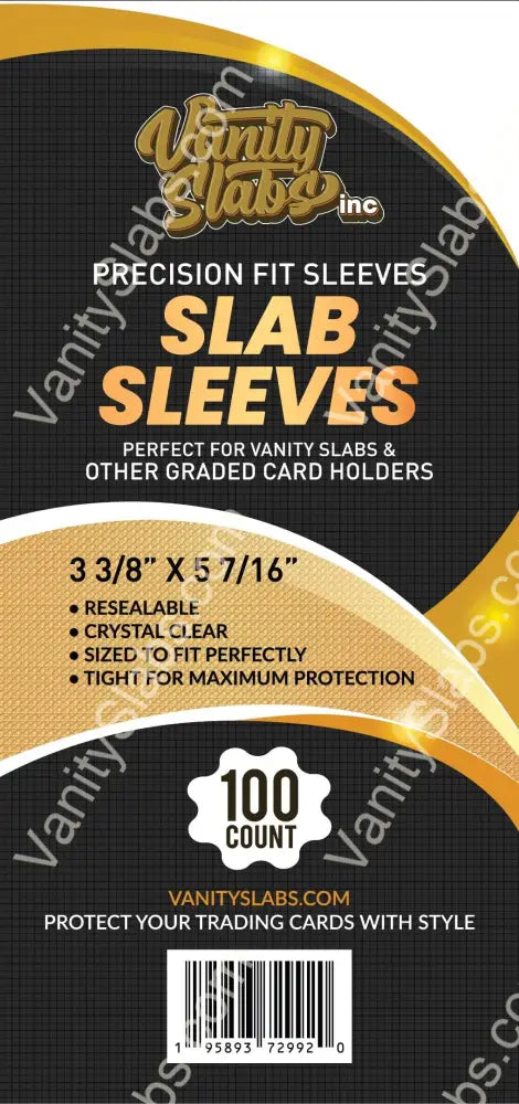 Precision Fit Slab Sleeves (100 Count Pack)