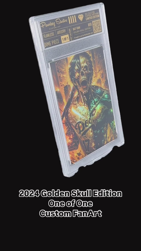 2024 Golden Skull Edition - Bat-Tani ( TRUE One of One ) Custom Fan Art