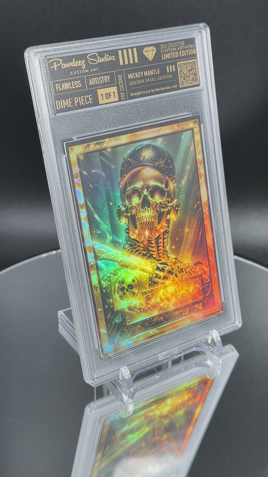 2024 Golden Skull Edition - 52 Mantle ( TRUE One of One ) Custom Fan Art