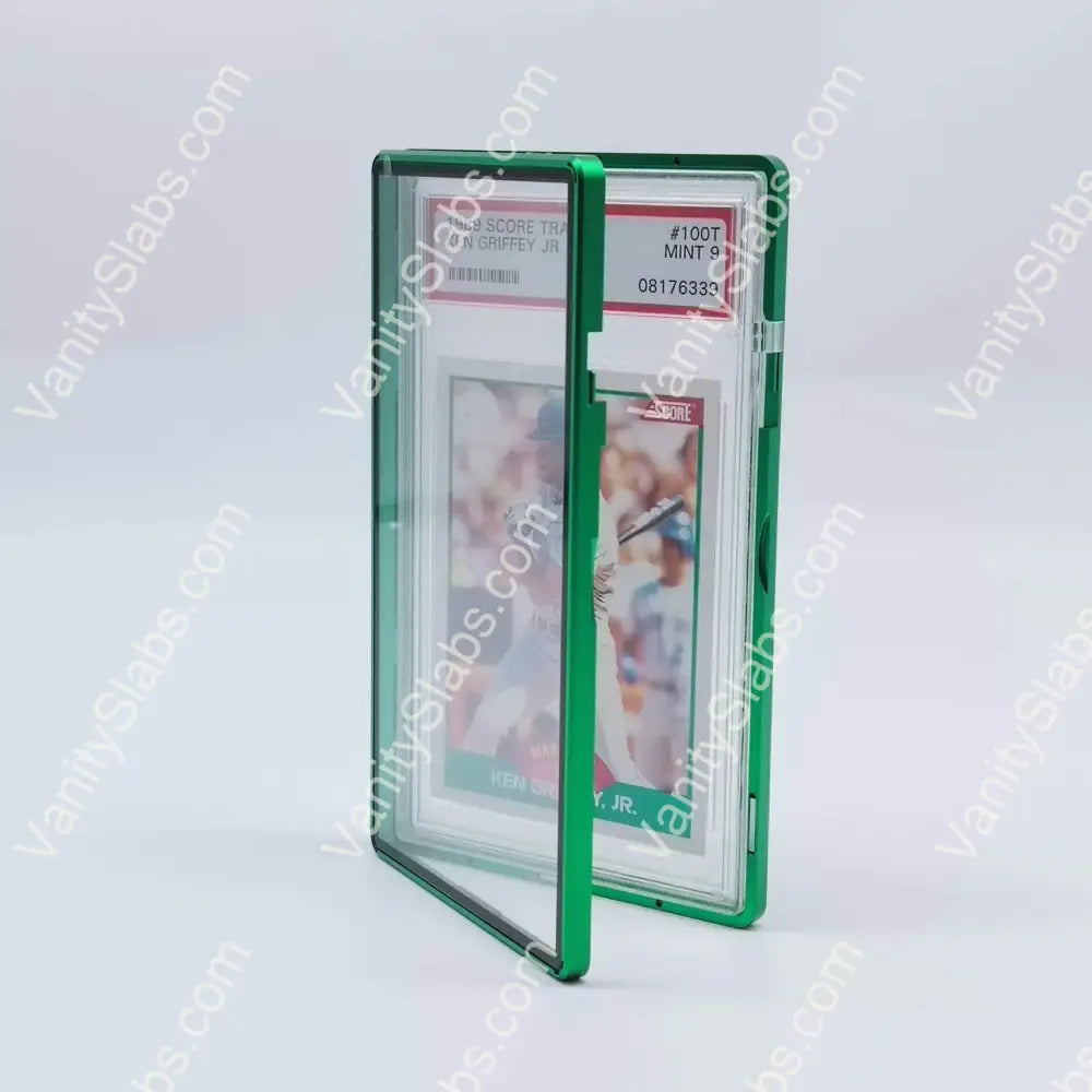 Slab Metal Aluminum And Glass Protective Case (1 Holder) For 35Pt 55Pt & 75Pt Slabs Collectible