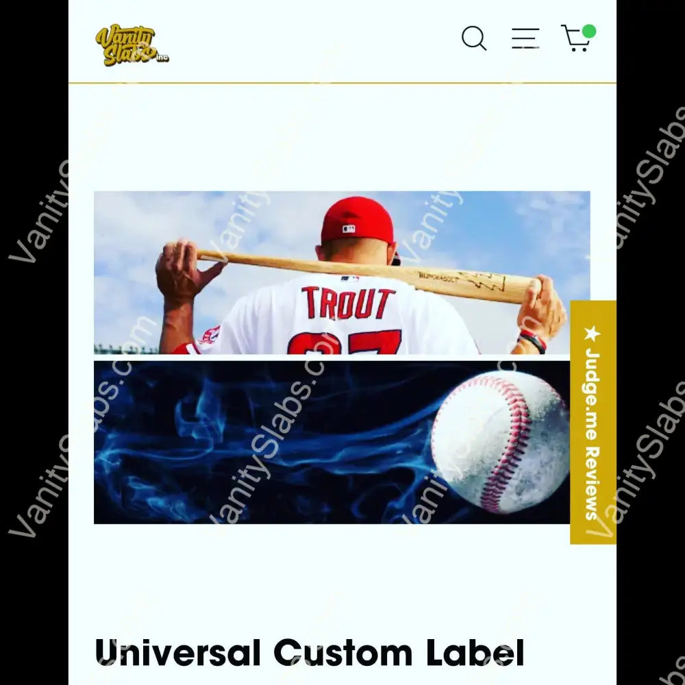 Universal Custom Label - Online Designer Customizer