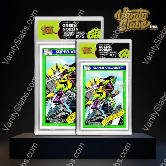 Vanity Slabs 10 Pack Bundle Includes Random Mystery Card For Baseball Football Hockey Basketball