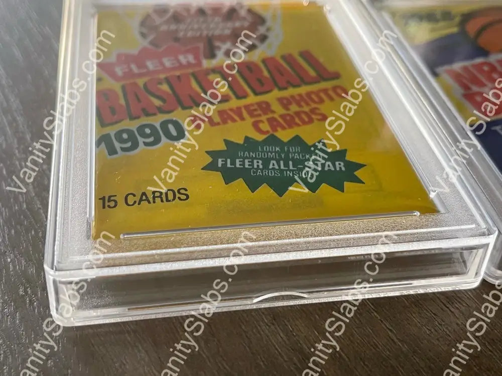 Vanity Slabs 360Pt Thickness Empty Slab For Wax Packs Up To 15 Cards Thick Baseball Football Hockey