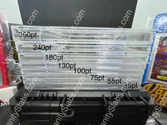 Vanity Slabs Holder 130Pt Thickness For Thick Rpa Patch Size Trading Cards Baseball Football Hockey