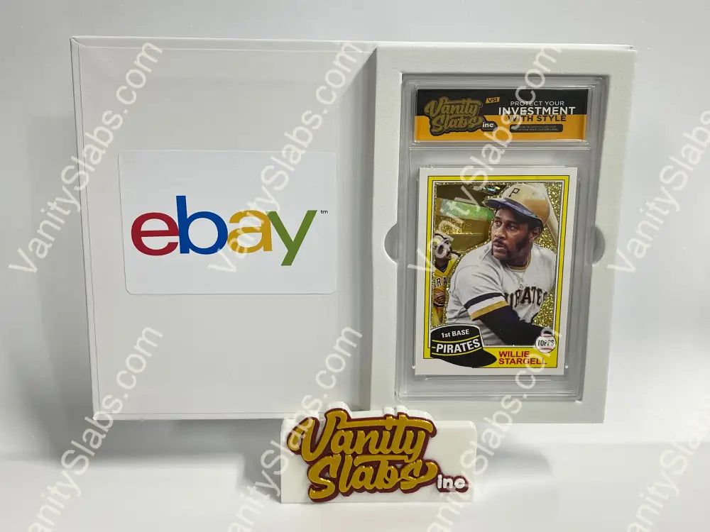 Vanity Slabs Holder 180Pt Thickness For Very Thick Rpa Patch Size Trading Cards Baseball Football