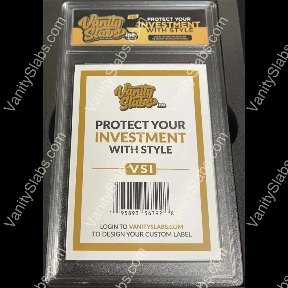 Vanity Slabs Holder For Baseball Football Basketball And Non Sports Collectible Trading Cards